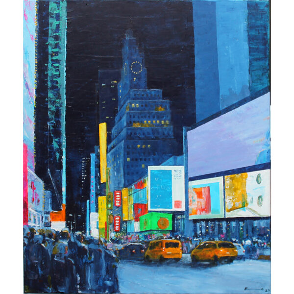 CP-L-N-001 Carlos Pla Struchtemeier Artist TIMES SQUARE Nocturnos