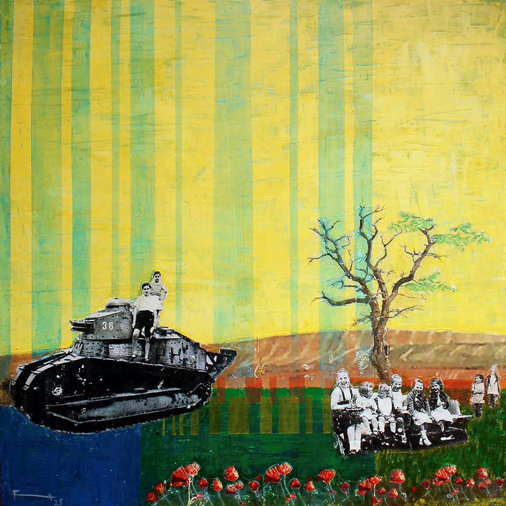 CP-L-MT-004 Carlos Pla Struchtemeier Artist ALEGORIA DE POSTGUERRA Memorias del Tiempo